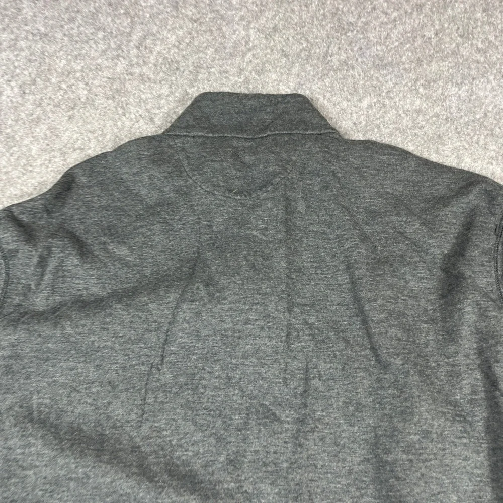 Polo Ralph Lauren Performance Quarter Zip Pullover Mens XL Gray Preppy Classic